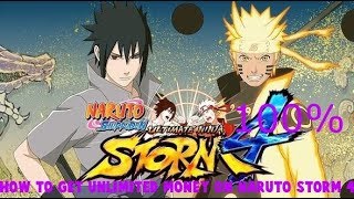 How To Get Unlimited Money On Naruto Storm 4 | For PC (Working) screenshot 5