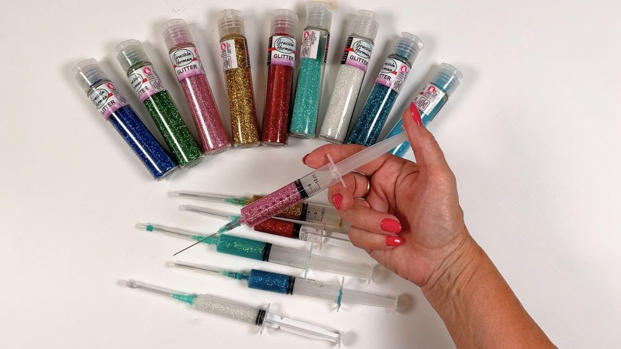 💉𝙄𝙉𝙔𝙀𝘾𝙏𝘼 𝘽𝙧𝙞𝙡𝙡𝙤 a tus IDEAS con una JERINGA!!!! 🌈 NUEVO MÉTODO!!!!