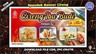 SPANDUK CIRENG | CorelDRAW