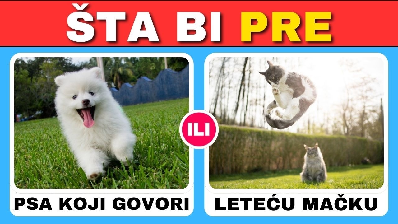 ŠTA BI RADIJE? 😱 50 NAJTEŽIH ODLUKA IKADA! (Nemogući Izbori) ❌