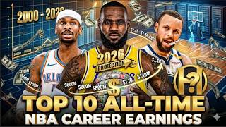 Top 10 Highest Paid NBA Players All Time Career Earnings