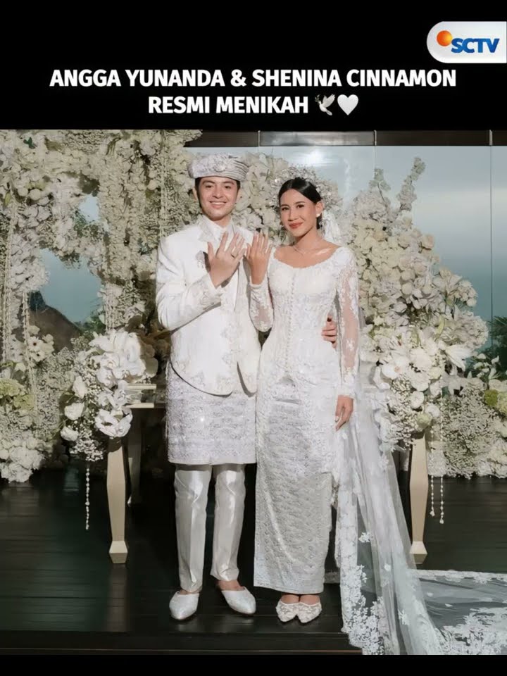 Selamat membangun bahtera rumah tangga Angga \u0026 Shenina #shorts #anggayunanda #sheninacinnamon