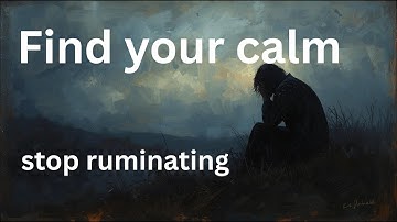 Find your calm, overcome overthinking, and STOP ruminating. Guided sleep meditation & quiet talk