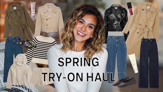 HUGE SPRING TRYON HAUL! (Abercrombie, Everlane, Free People, Good American) | 2024