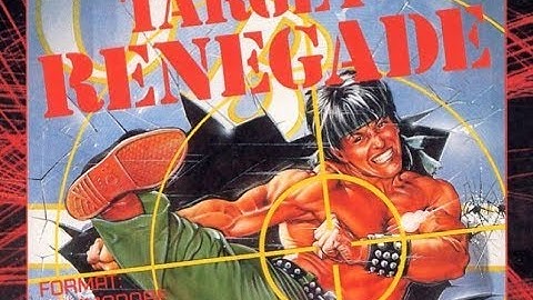 Target Renegade - Commodore 64 Cassette C64 (Full Loading & Gameplay)