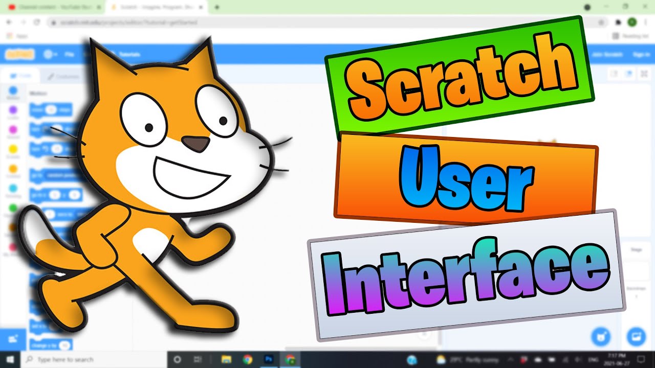 Scratch coding Part 1 || User Interface - YouTube