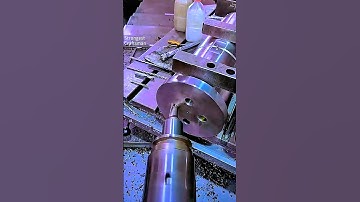 🔩 Precision Drilling! Watch a CNC Machine Create Perfect Angled Holes in Steel! ⚙ #Shorts