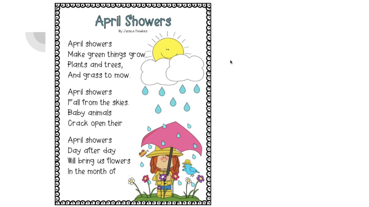 April Showers YouTube