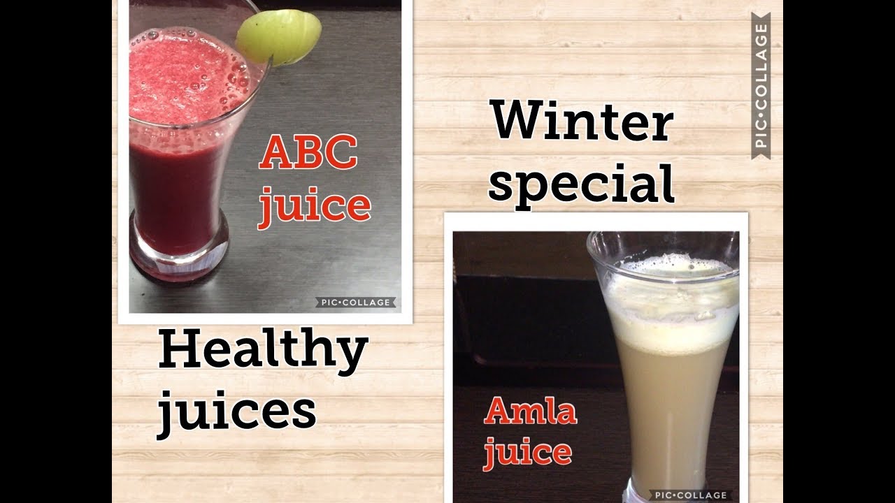 Winter special healthy juices/ABC juice and Amla Juice - YouTube