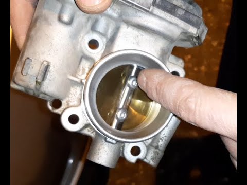 Chevrolet volt (დროსელის გაწმენდა)