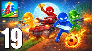 Stickman Party 2 3 4 MiniGames - Gameplay Walkthrough Part 19 - Battle Game and Fun, (iOS, Android) screenshot 5