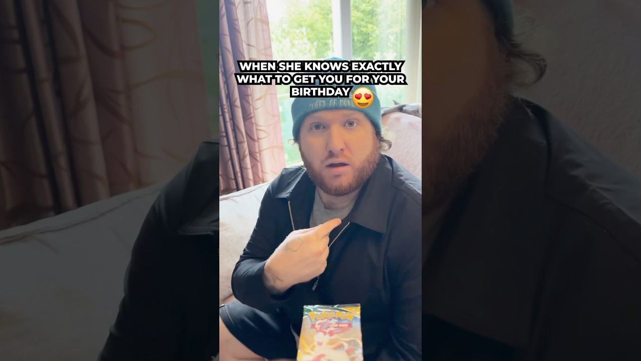 When she knows exactly what to get you for your birthday 😍