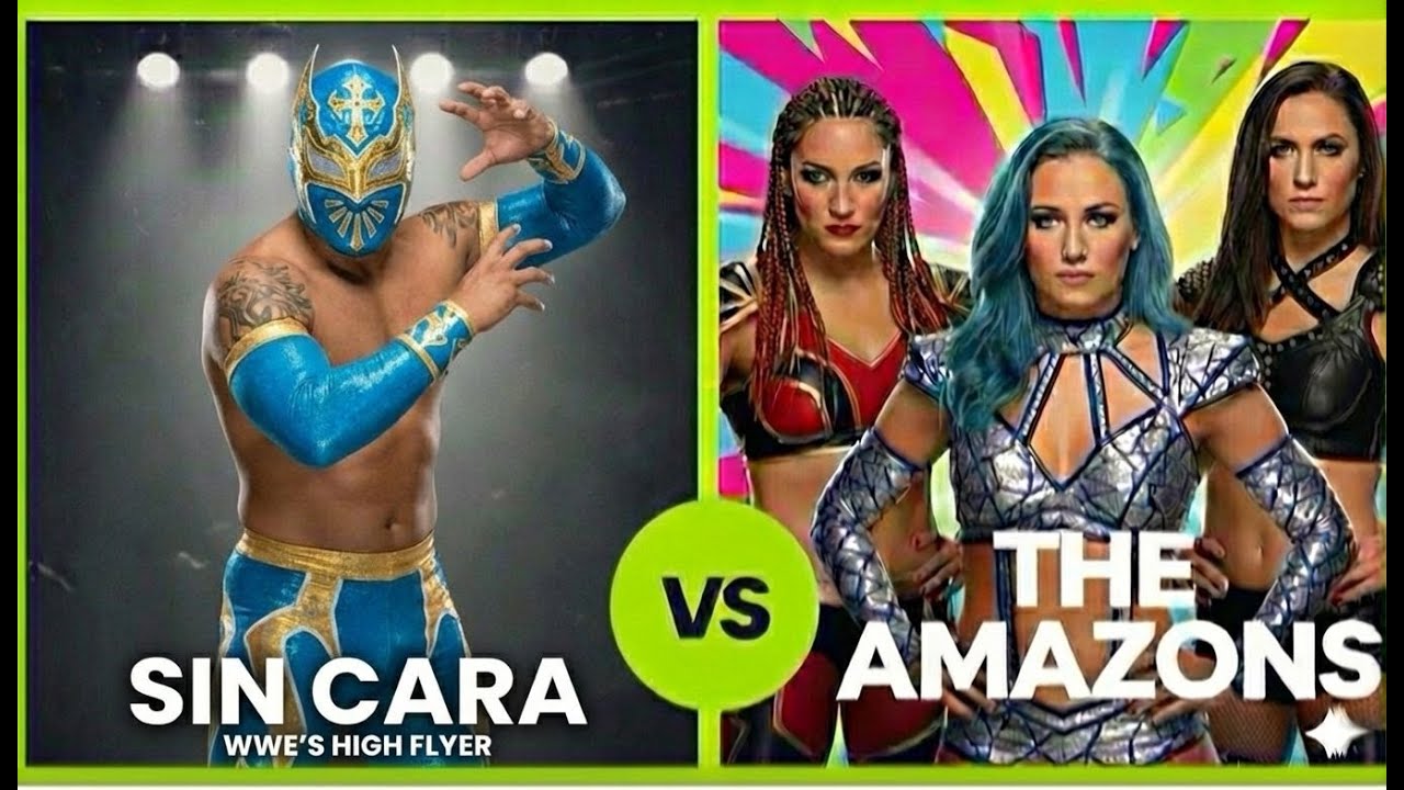 WWE FULL MATCH : SIN CARA CAN WIN ?  | 2K25 GAMEPLAY MATCH 27  