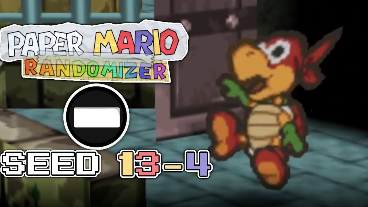 Red Is the New Black - Paper Mario Randomizer [Seed 13-4] - YouTube