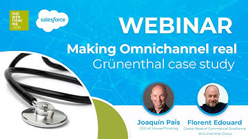 Webinar: Salesforce Marketing Cloud Case study in Pharma. Making Omnichannel real