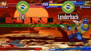 FT5 @sfa3: [X] (BR) vs Lenderback (BR) [Street Fighter Alpha 3 Fightcade] Jan 7