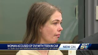 Court docs: Woman charged after suspected  OVI crash that injured teen