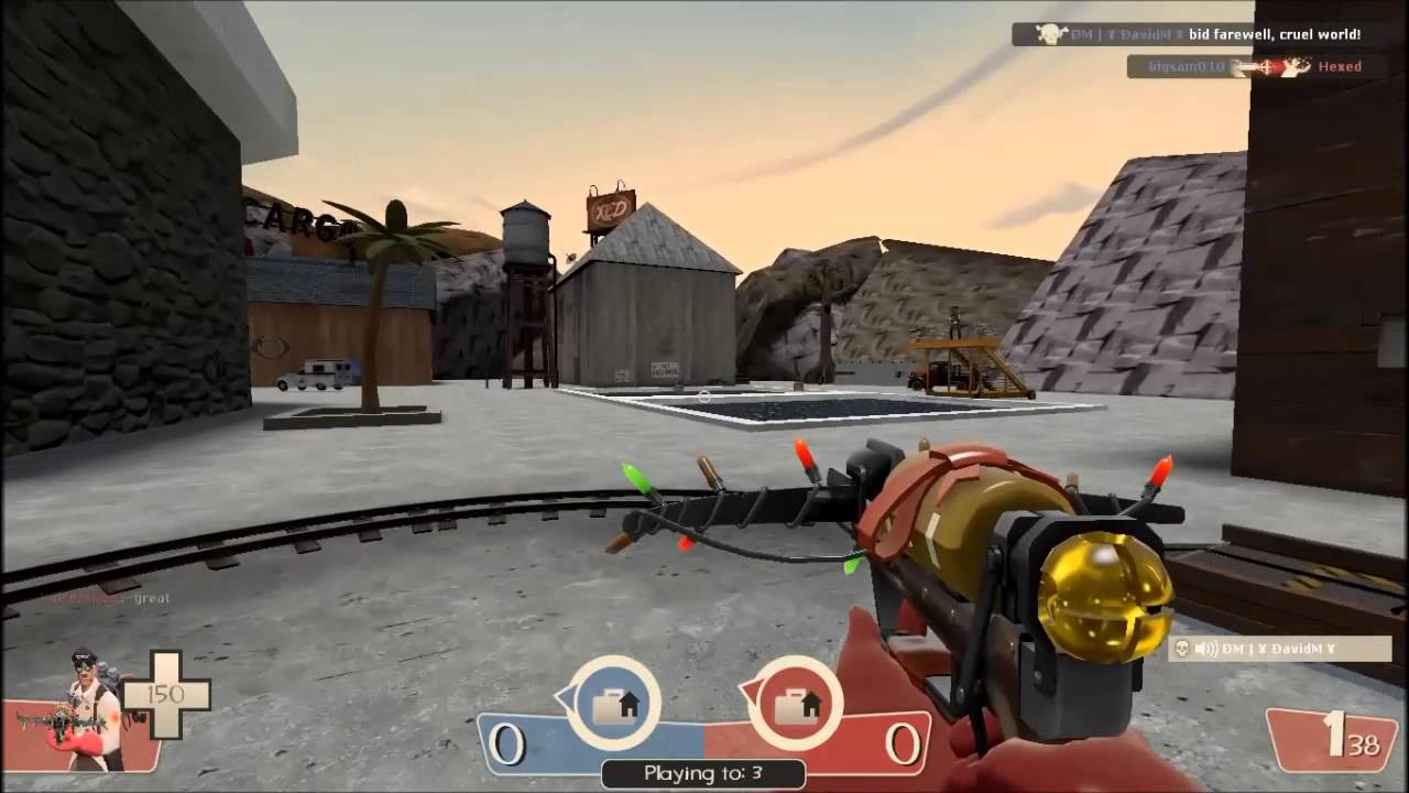TF2 Deadwood Dealing with Ragers (text-based rage)