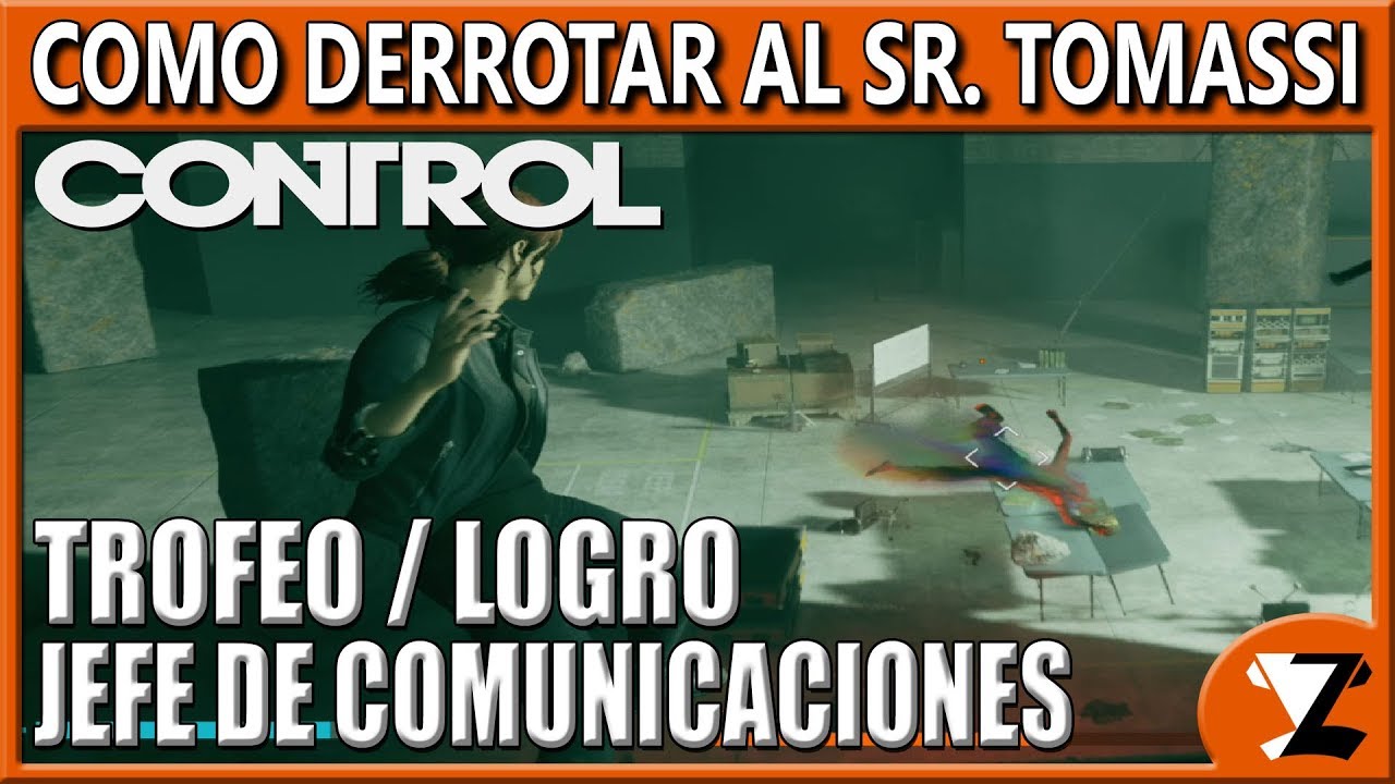 Control: Como Derrotar al Jefe Sr. Tomassi - Logro / Trofeo Jefe de ...