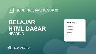 #01-Belajar HTML Heading