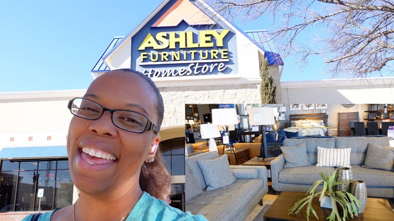 ASHLEY FURNITURE HOMESTORE | SHOPPING FOR LIVING ROOM | SHOP WITH ME | HOME DECOR