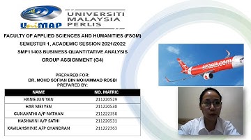 BQA ASSIGNMENT - PRESENTATION (G4)
