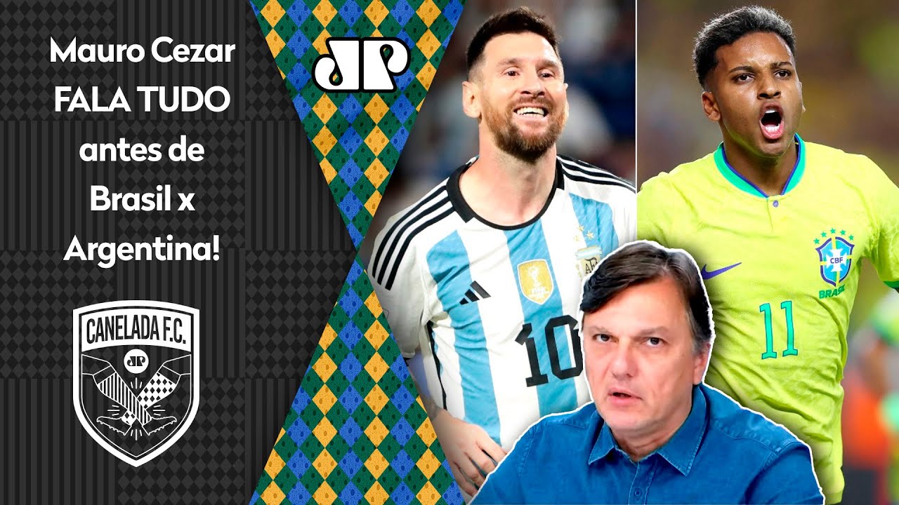 Brasil x Argentina: acompanhe o jogo ao vivo na Jovem Pan