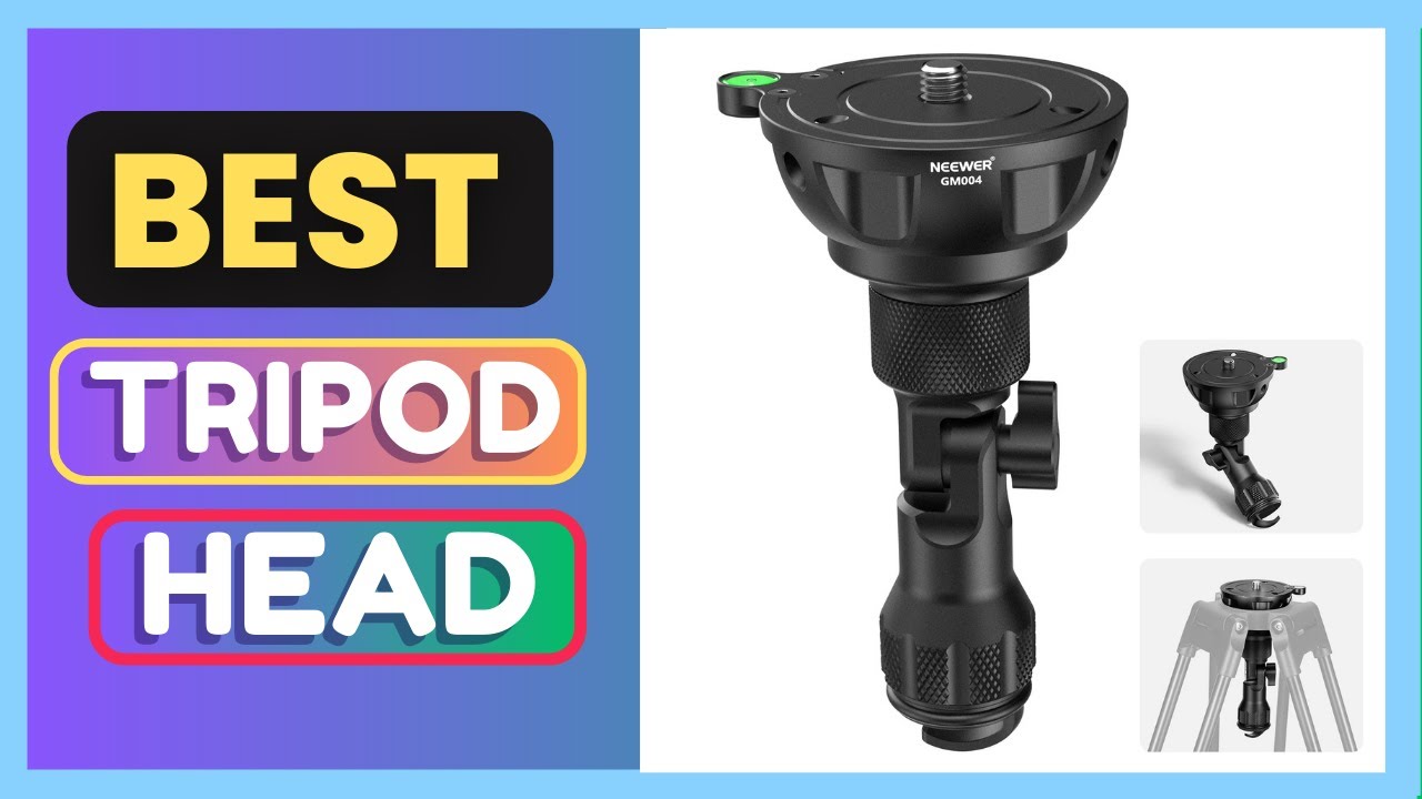 Best NEEWER 75mm Half Bowl Base Leveling Adapter with 180°