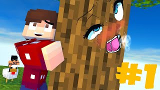 100 ДНЕЙ ВЫЖИВАНИЯ НА СКАЙБЛОК В MINECRAFT #1