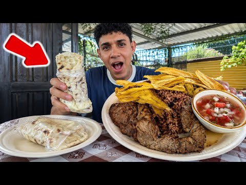 Encontré auténtica comida Nicaragüense en El Salvador 😱 