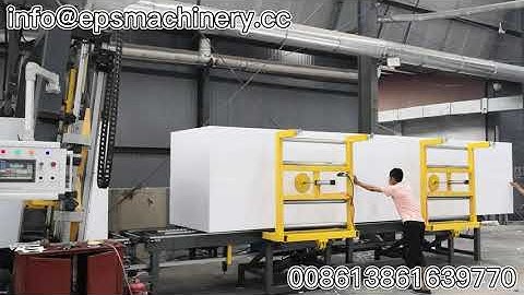 EPS Expandable Polystyrene Foam Blocks Cutting Production Line