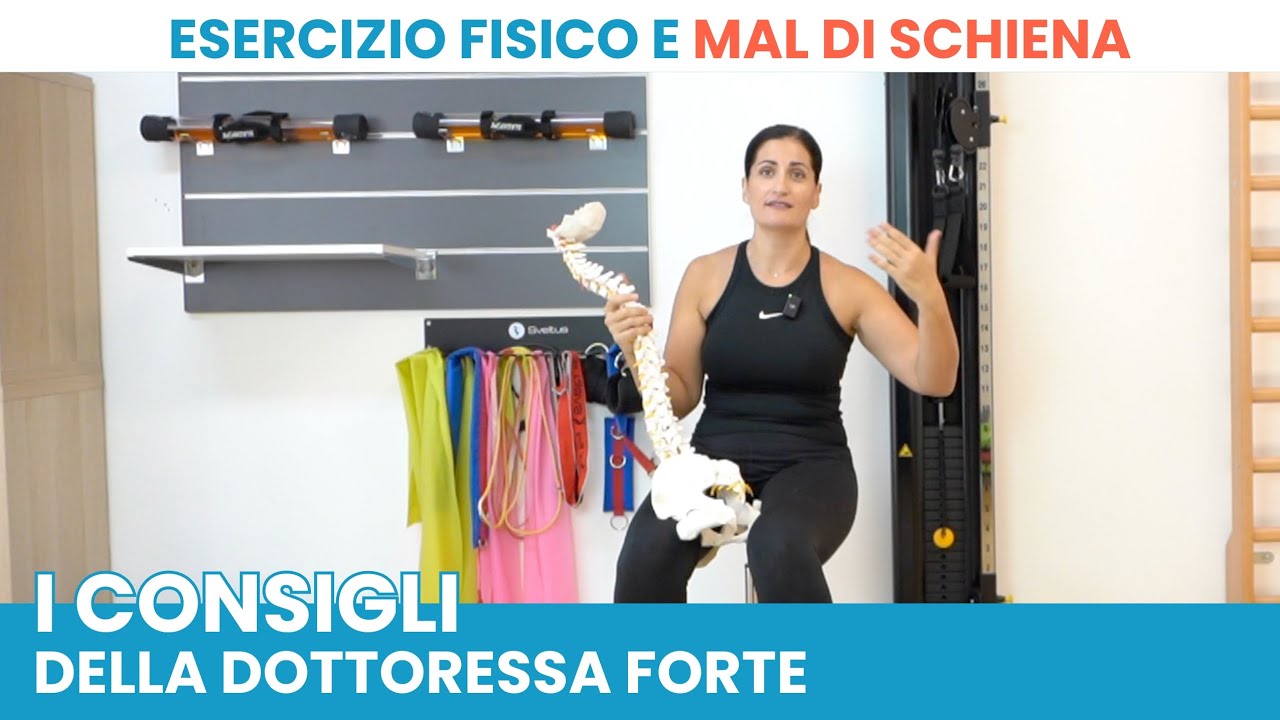 Routine di ESERCIZI contro il MAL DI SCHIENA - YouTube