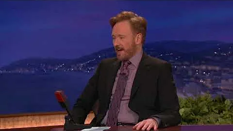 Tim and Eric on Conan - Skis
