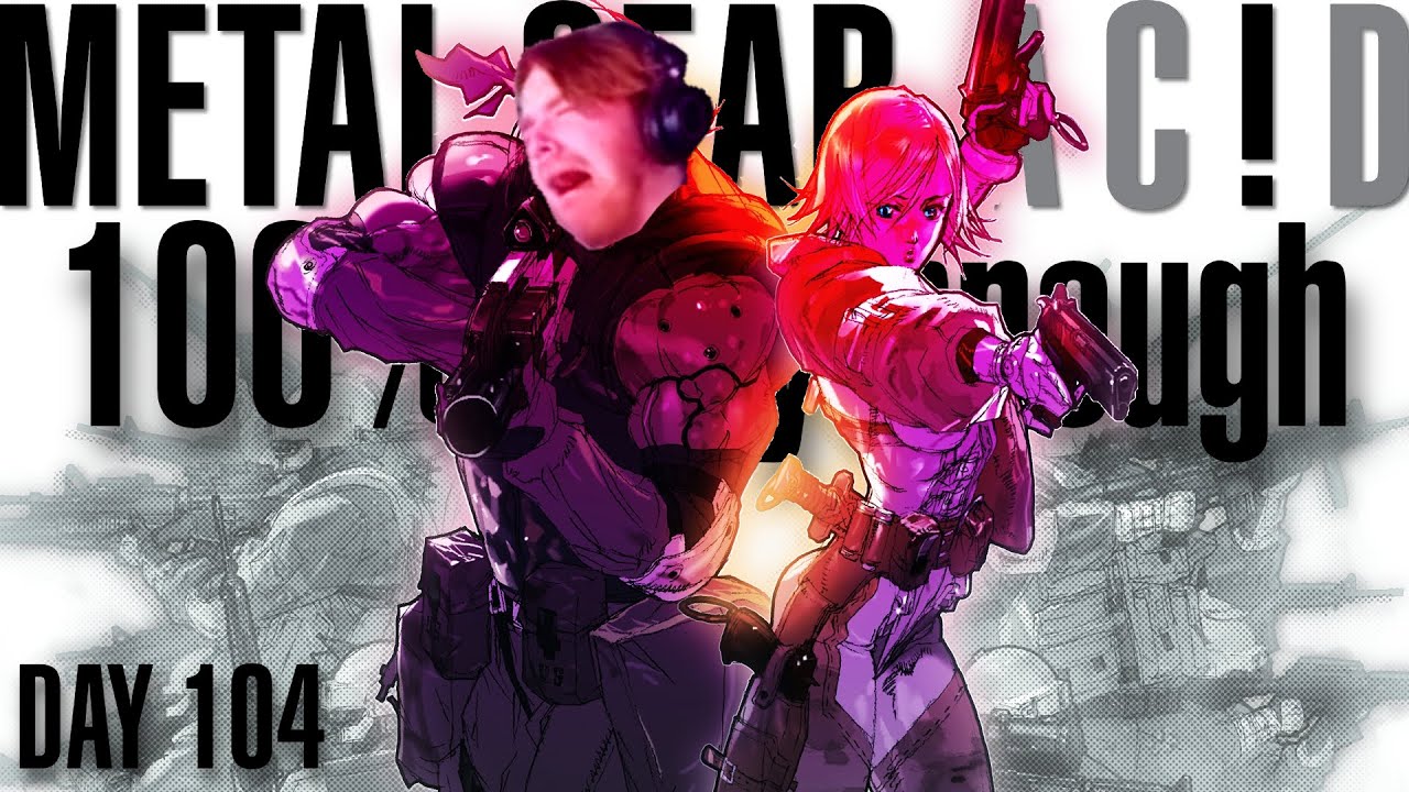 Getting 100% Completion In Every Metal Gear Game | Day 107