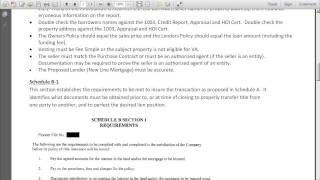 VA Purchase Title Report Analysis