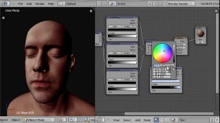 Simple Skin Shader in Blender using material nodes Simple Skin Shader in Blender using material nodes