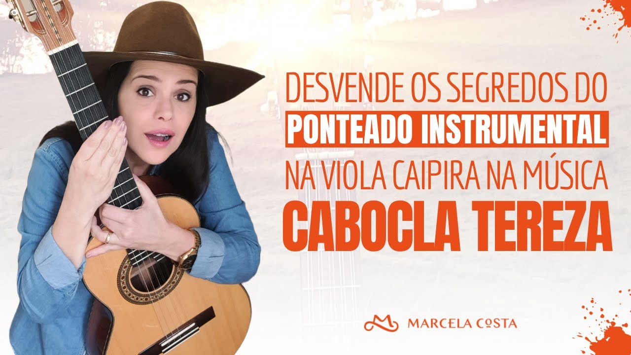 Aula de VIOLA CAIPIRA Aprenda o PONTEADO INSTRUMENTAL da CABOCLA