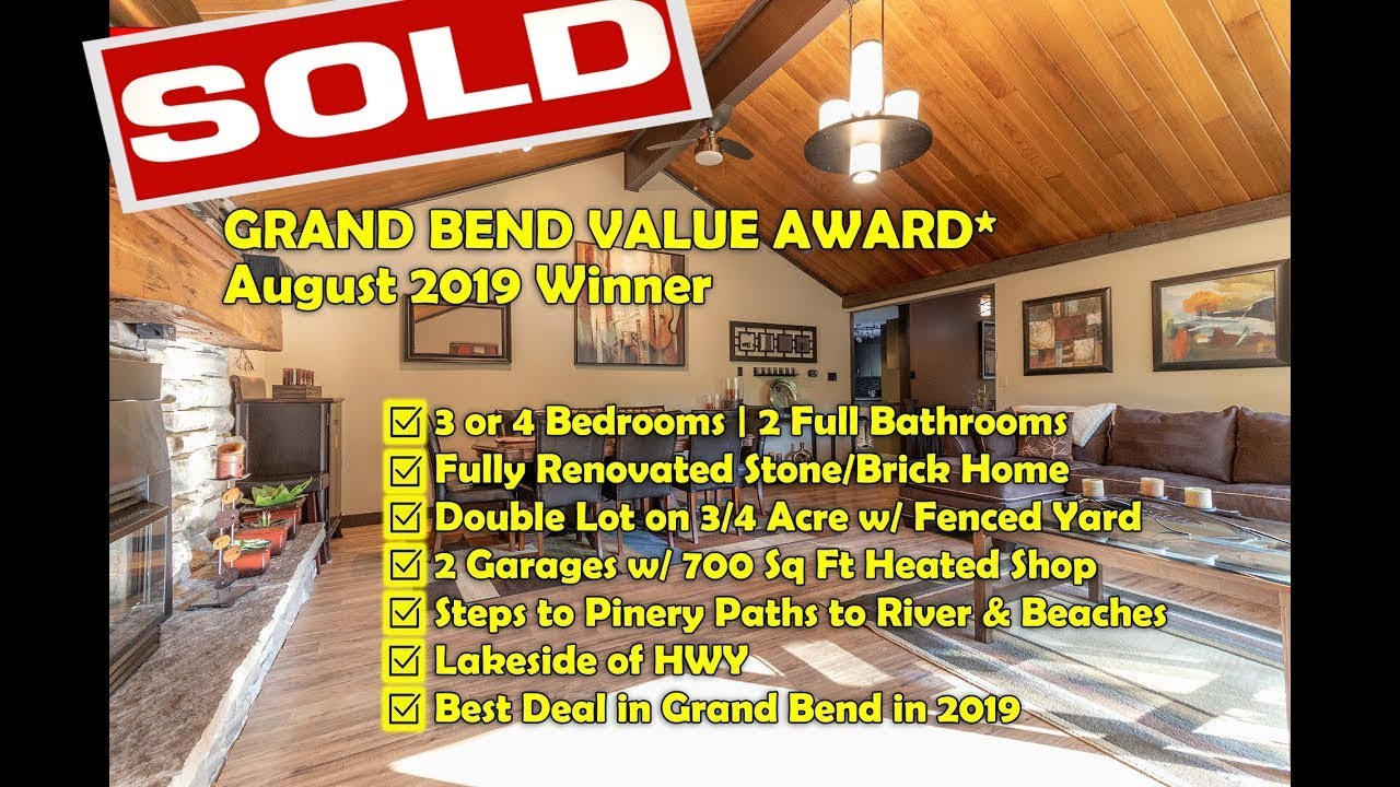 SOLD Grand Bend Real Estate Home / Cottage Nature Retreat, Gas Heated