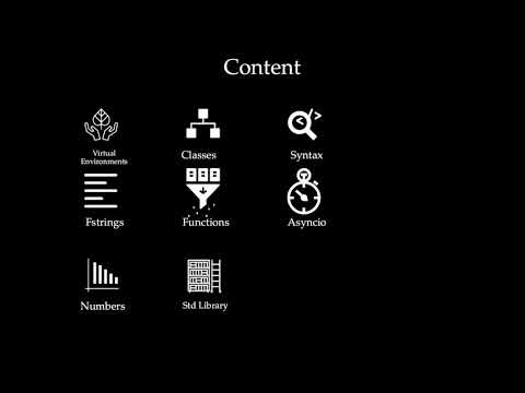 Python 3, an Illustrated Tour course introduction