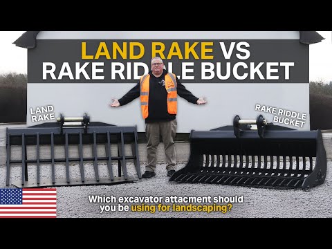 LAND RAKE VS RAKE RIDDLE BUCKET - Which suits you best? | Rhinox Group US