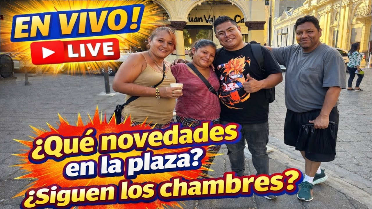 🛑Que novedades hay en la plaza ? siguen los chambres 😱😱