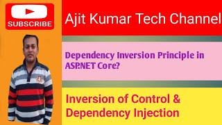 Dependency Inversion Principle in ASP.NET Core | Inversion of Control | Dependency Inversion in Core