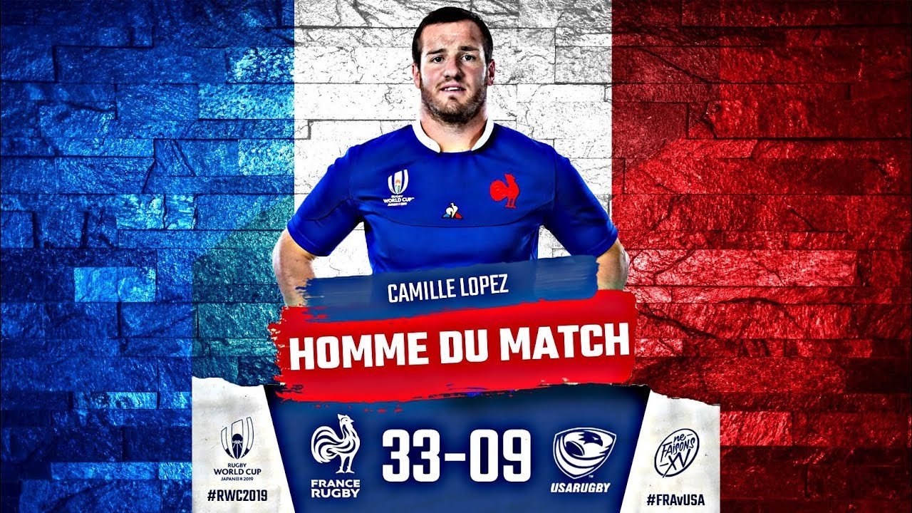 Camille Lopez | Man of the Match Performance vs USA
