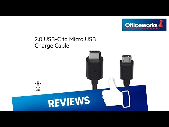Belkin 2 0 USB C to Micro USB Cable