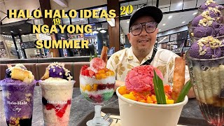 Halo Halo pampa kalma ngayong tag init