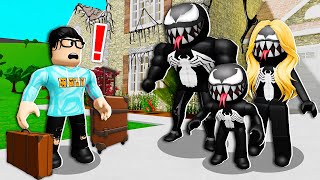 Adopted By VENOM Family! (Roblox)