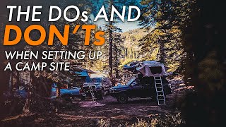 6 Things to consider when setting up camp | Pillars of Preparedness