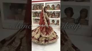 Best Bridal Makeup Done By Aanchals Makeup Institute