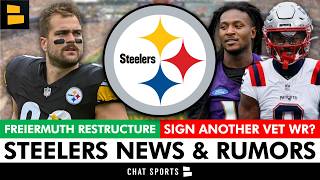 Steelers News & Rumors: What Pat Freiermuth’s Restructure Means For PIT + SIGN Another Veteran WR?
