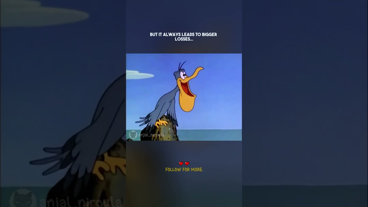 Quickest shortcut leads to the deepest fall...  #cartoon #funny #viral #shorts